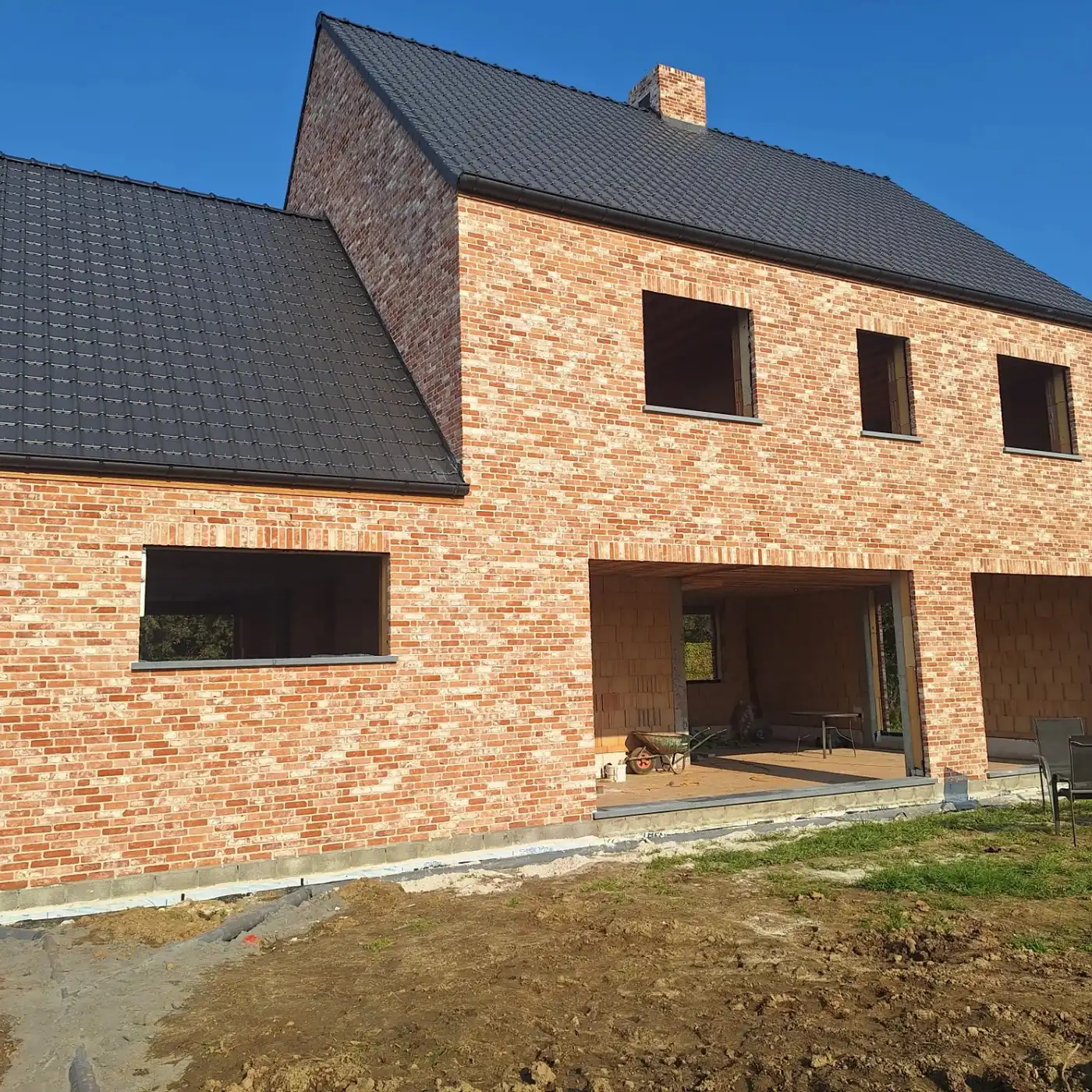 Nieuwbouwproject van Bouwwerken Van Exem in de regio Roeselare